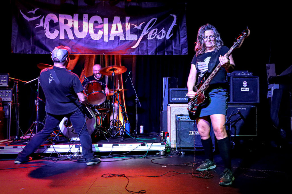 Magda-Vega plays live at CrucialFest X